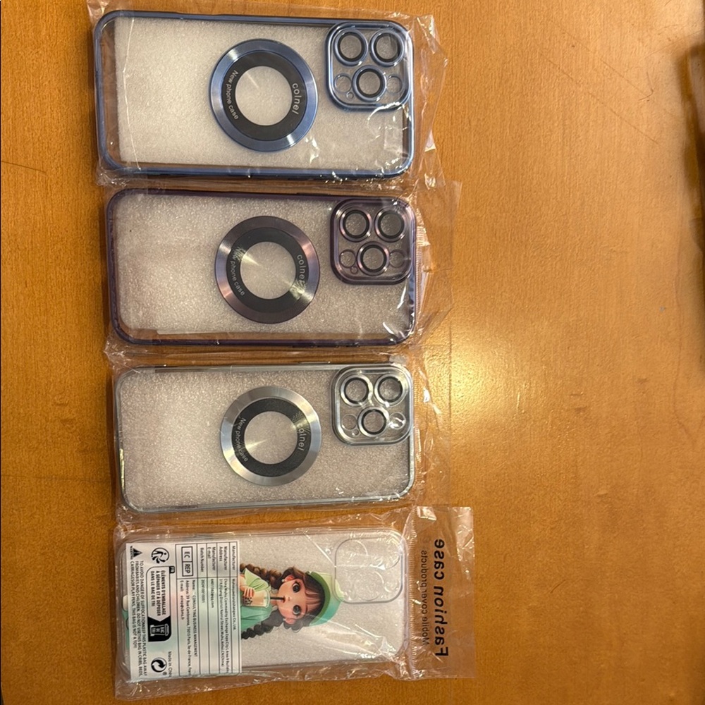 IPHONE 16 Pro Max Blue and Silver Protective Phone Case with Secure Grip